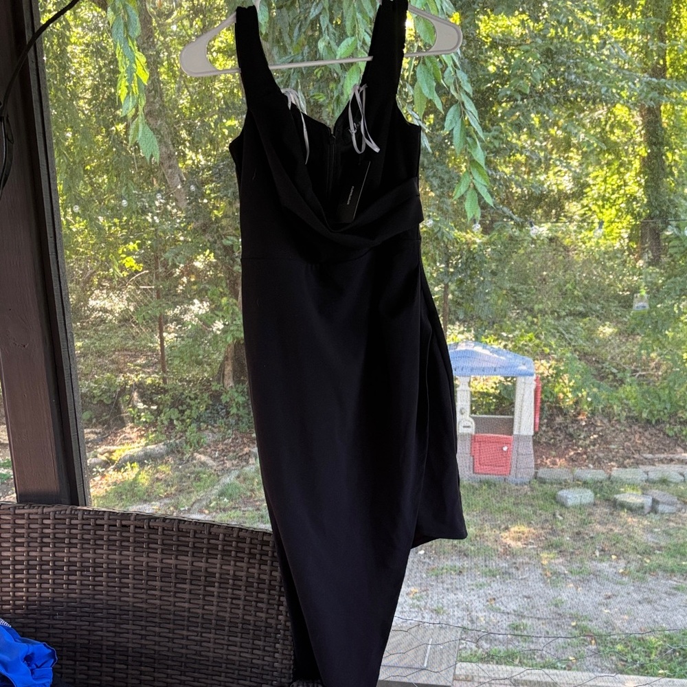 Lulus Elegant Black Sleeveless Dress